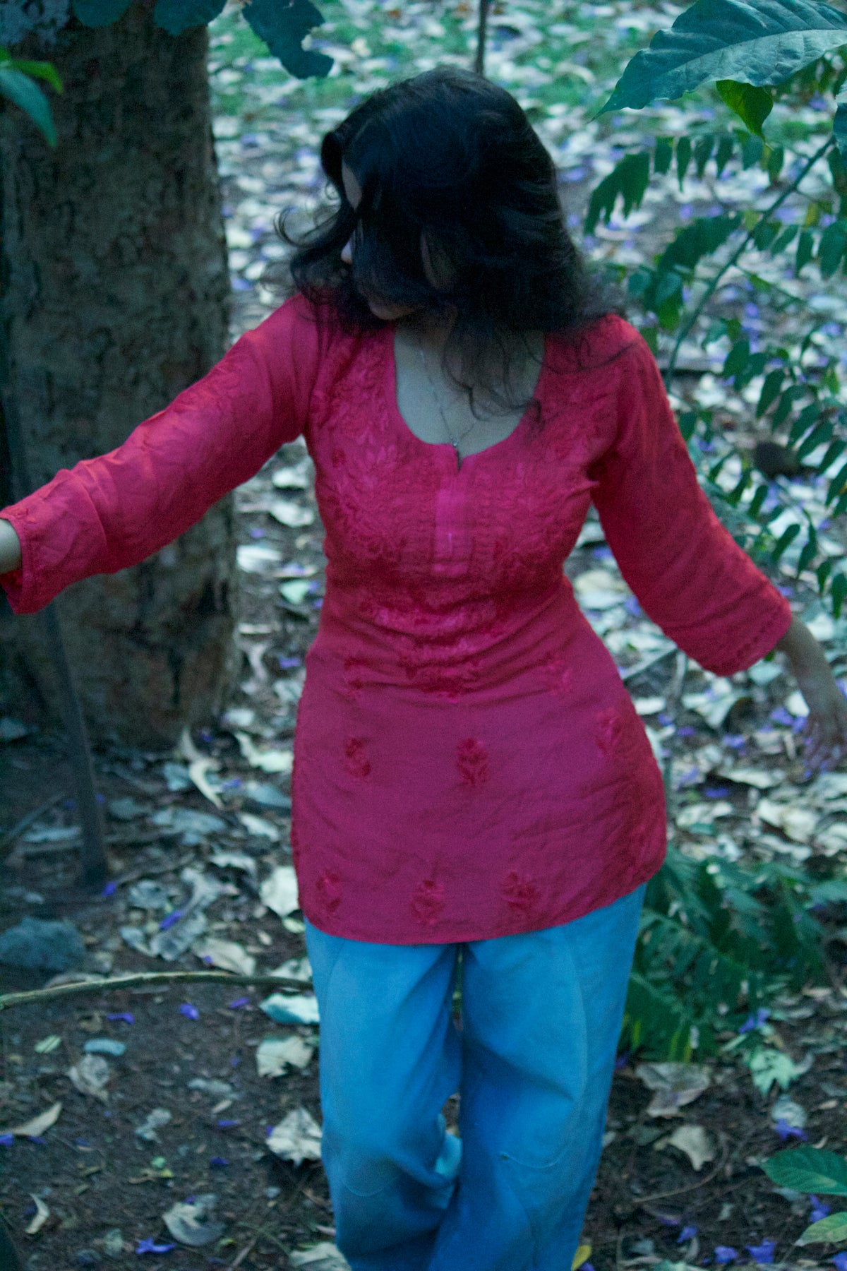 Desi barbie Chikankari corset kurti