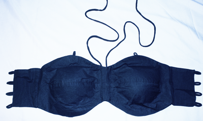 Secret pocket Bralette Blue